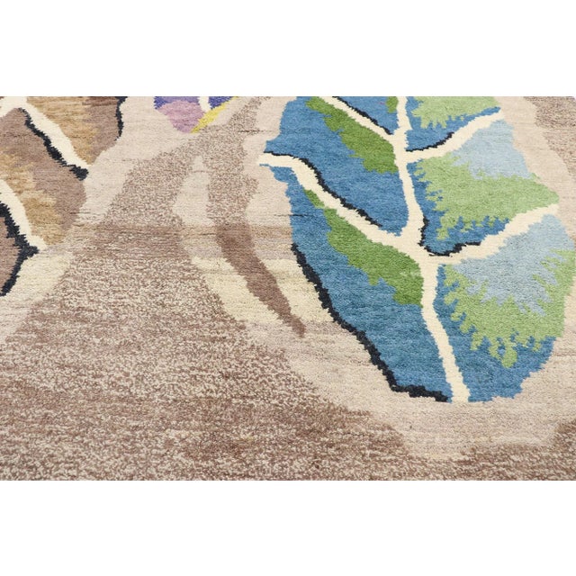 Märta Måås-Fjetterström Swedish Inspired Moroccan Style Rug, 10'04 X 14'04 For Sale - Image 4 of 9