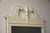 Chippendale 1950s Chippendale Style White Chic Mirror For Sale - Image 3 of 4