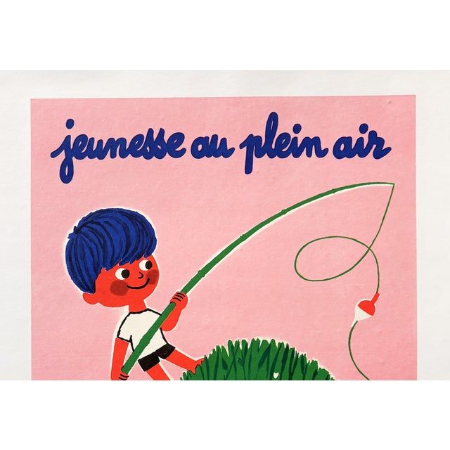 Date: 1951 Size: 12 x 9.5 inches Artist: Hervé Morvan About The Poster: A poster by Herve Morvan--a creator of colorful,...