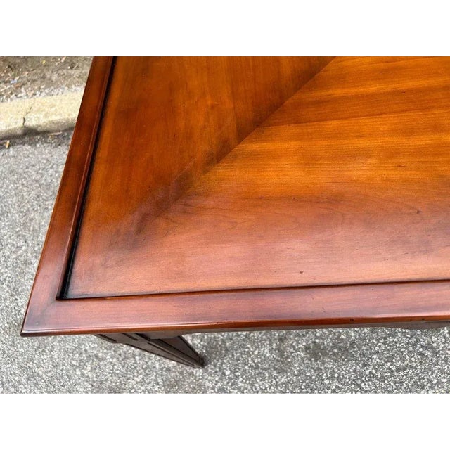 Federal Style Fruitwood Center Table. Unmarked brand but well made . Mid 20th Century Approximate measurements Height...
