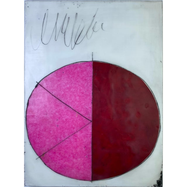 Wood Encaustic Mixed Media Installation by Gina Cochran - "In Full Swing" - 9 Panels For Sale - Image 7 of 11