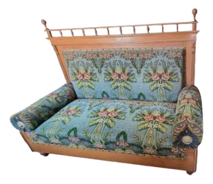 Antique Hungarian Sofa, 1890s