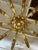 1930s Grand Italian Gilt Wood Oversized Rococo Style Chandelier 10 Lights For Sale In Los Angeles - Image 6 of 12