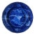 Antique Enoch Wood & Sons Trenton Falls Blue Transfer-Ware Plate, C. 1835 For Sale
