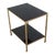 Marcelo End Table With Polished Granite For Sale