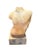 Neoclassical Marble Male Torso Study on Concrete Base, Grand Tour Style Fragment For Sale - Image 4 of 4