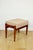 Edmund Homa stool with a beige and gold boucle seat. 2 pieces available. This Edmund Homa stool was designed and...