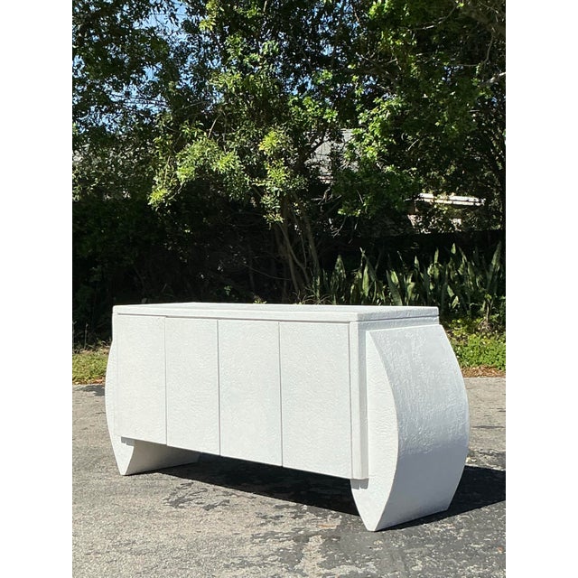 Vintage Postmodern Plaster Credenza For Sale - Image 12 of 12