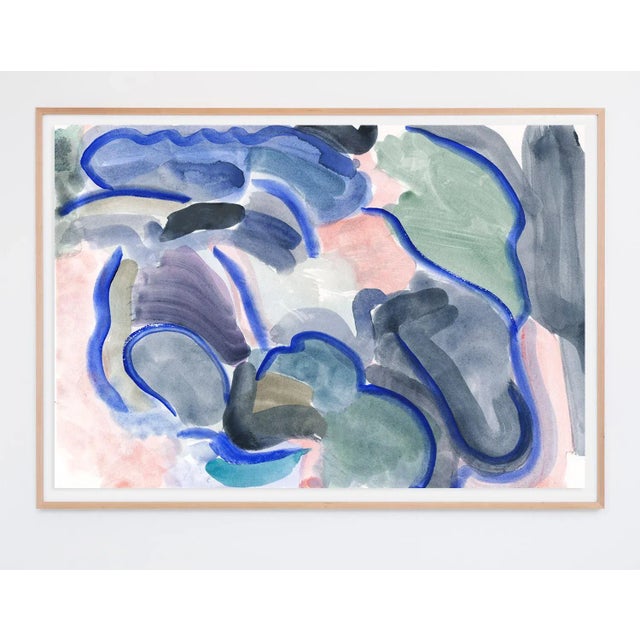 Contemporary Abstract Landscape Print For Sale - Image 4 of 5