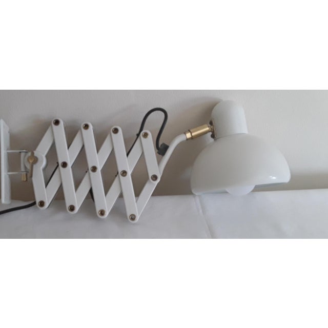 Vintage German Wall Lamp from Hustadt-Leuchten, 1990s, in Very Good conditions. Designed 1990 to 1999 This piece has an...