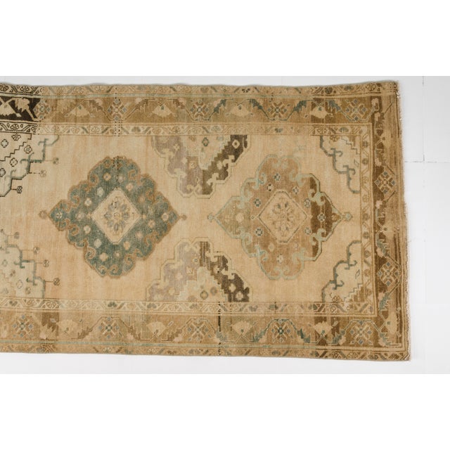 Geometric Anatolia Vintage Carpet For Sale - Image 6 of 10