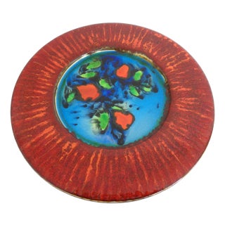 Large Glazed Ceramic Bowl, Germany, 1960s For Sale