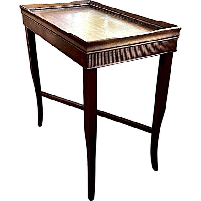 Antique Rectangular Georgian Style Mahogany Occasional Table For Sale In Palm Springs - Image 6 of 12