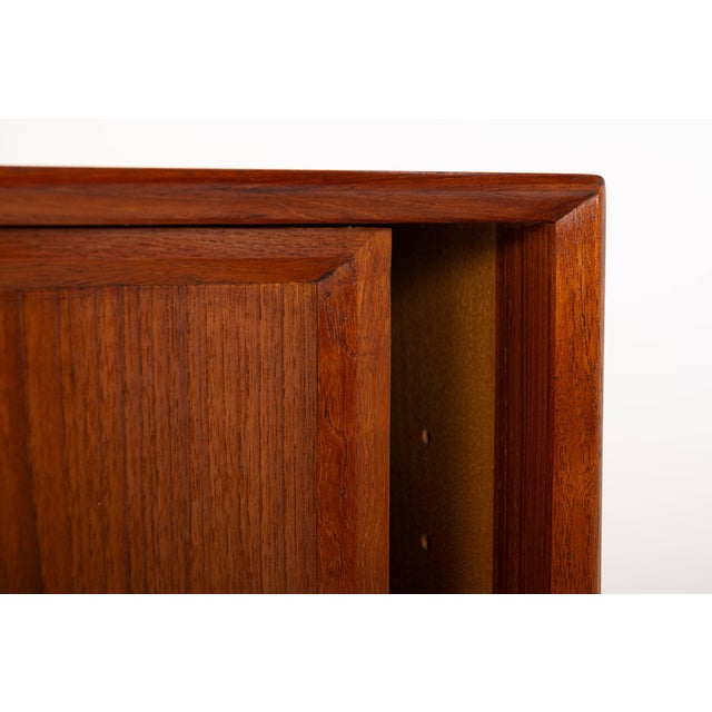 Teak Highboard by Henning Kjaernulf for Vejle Stolefabrik, Denmark, 1960s For Sale - Image 11 of 18