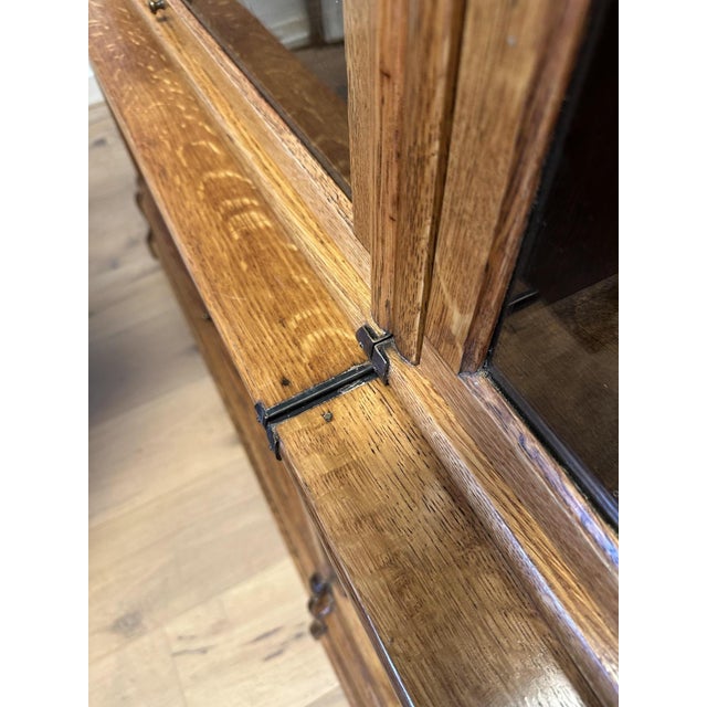 Wood Large Display Bookcase from Globe Wernicke, 1890s, Set of 24 For Sale - Image 7 of 16