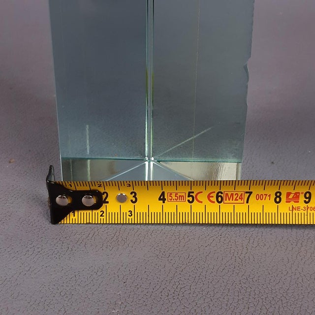 Crystal Obelisk Eiffel Tower from Desna, Czechia, 1980s For Sale - Image 12 of 14