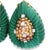 Vintage Italian 18k Gold Diamond & Carved Malachite Convertible Drop Earrings, 1970s, A Pair For Sale - Image 9 of 9