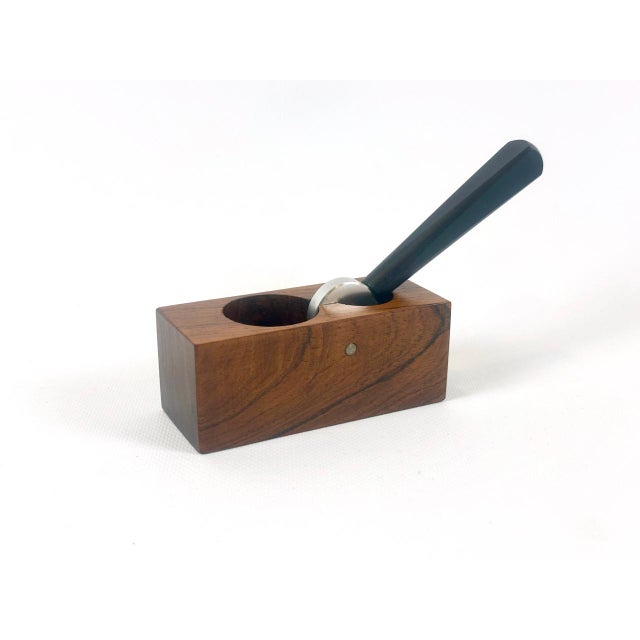 Rosewood Nutcracker attributed to Yüksel Caglarm, Denmark, 1970s For Sale - Image 9 of 12