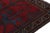 Rug & Kilim’s Baluch Tribal Rug in Red With Burgundy and Blue Geometric Patterns For Sale In New York - Image 6 of 8