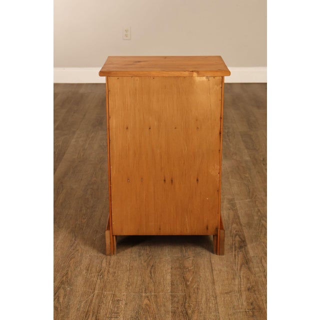 Rustic Pine Four-Drawer Nightstand For Sale - Image 16 of 18