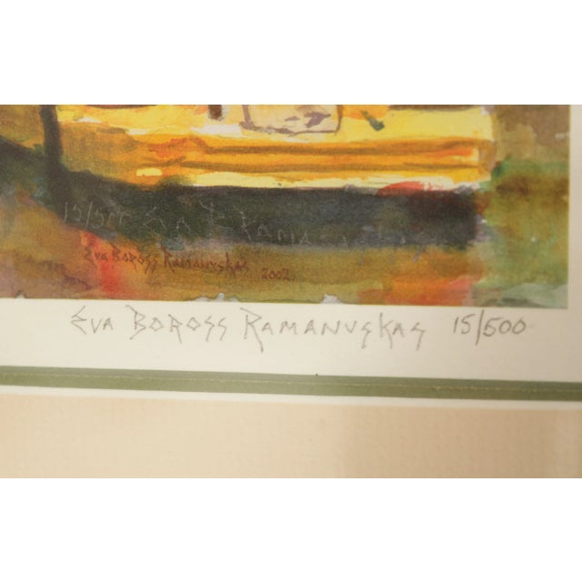 Printmaking Materials Urban Street Scene Limited Edition Art Print by Eva Ramanuska For Sale - Image 7 of 13