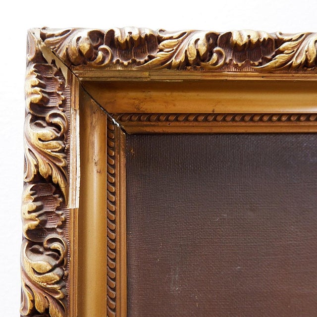 Max Moreau, Portrait of an Ancestor, 1924, Oil on Canvas For Sale - Image 10 of 14