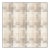 Schumacher Boro Plaid Fabric in Natural For Sale