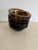 Vintage Tortoise Shell Motif/Leopard Hand-Blown Glass Bowl For Sale - Image 9 of 9