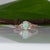Ethiopian Opal Cabochon Ring With Diamond Accents: Solid 14k Gold, Size 6.75 For Sale In Columbus - Image 6 of 10