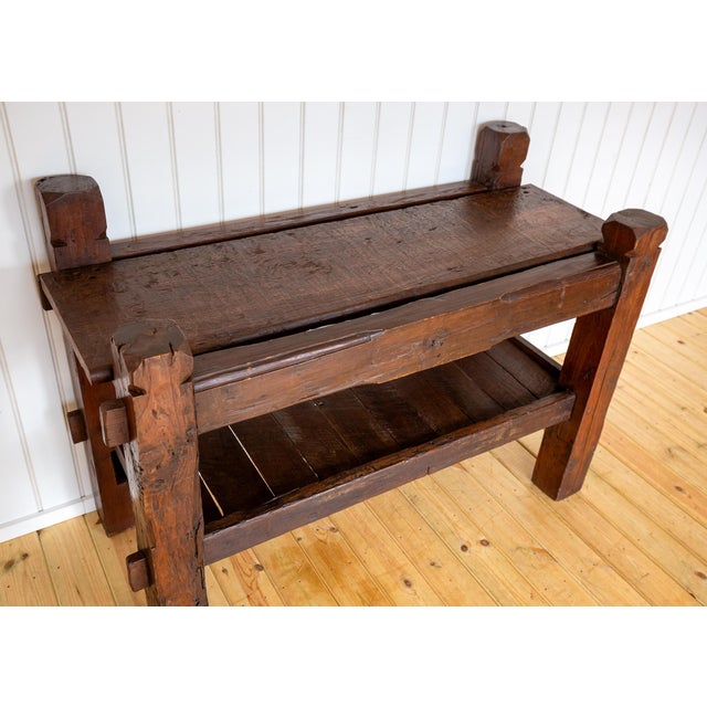 Antique Rustic French Display Stand, 1890s For Sale - Image 4 of 18