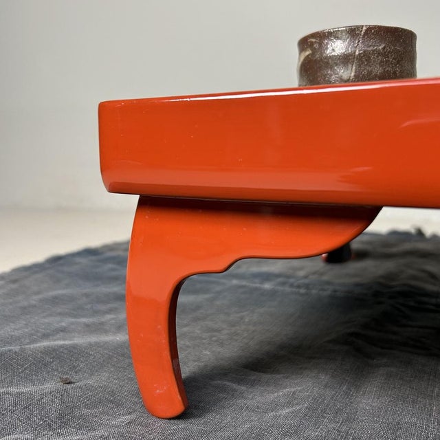 1920s Traditional Urushi Lacquer Serving Table, 1920s For Sale - Image 5 of 14
