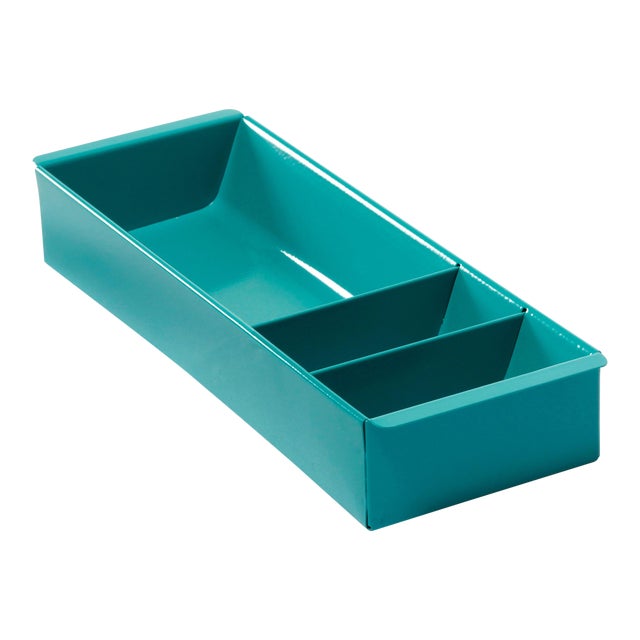 Steel Tanker Drawer Insert Repurposed As Desktop Organizer