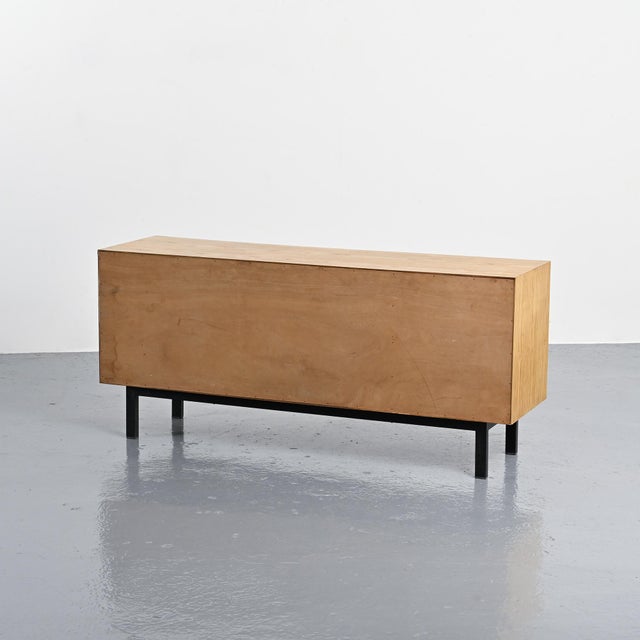 Ash Cansado Sideboard attributed to Charlotte Perriand for Steph Simon, 1960 For Sale - Image 13 of 18