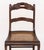 Victorian Mahogany Side Chair, Carved Floral Crest and Caned Seat For Sale - Image 4 of 9