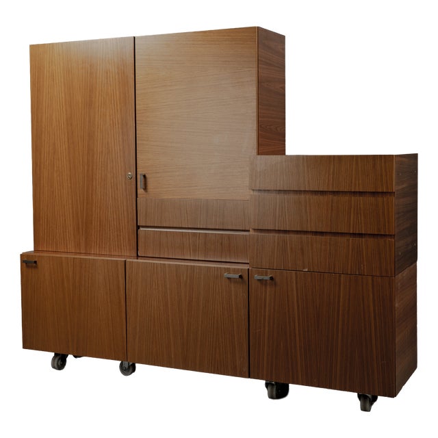 Modular Display Bookcase, 1960s, Set of 5 For Sale