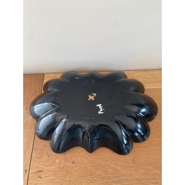 Antique French Napoleon III Papier-Mâché Tray, 1800s For Sale - Image 4 of 18