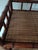 Wood Vintage Palecek Bamboo Etagere Four Shelf Bookcase For Sale - Image 7 of 8