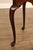 Brown Ethan Allen Georgian Court Queen Anne Style Cherry Drop Leaf Side Table For Sale - Image 8 of 18
