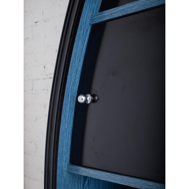Blue Space Age Italian Wall Unit For Sale - Image 8 of 18