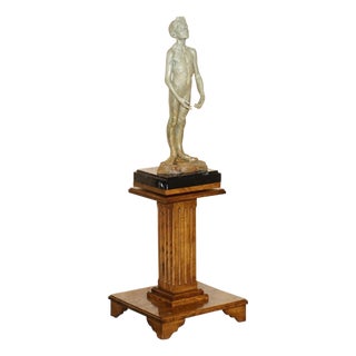Richard Macdonald, First Position, Bronze and Marble For Sale