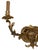 Gold Mid 20th Century Pair of French Gilt Bronze Louis XV Style Two-Light Wall Sconces For Sale - Image 8 of 9