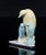 Blue Ceramic Sculpture Penguins by Valter Capodimonte For Sale - Image 8 of 8