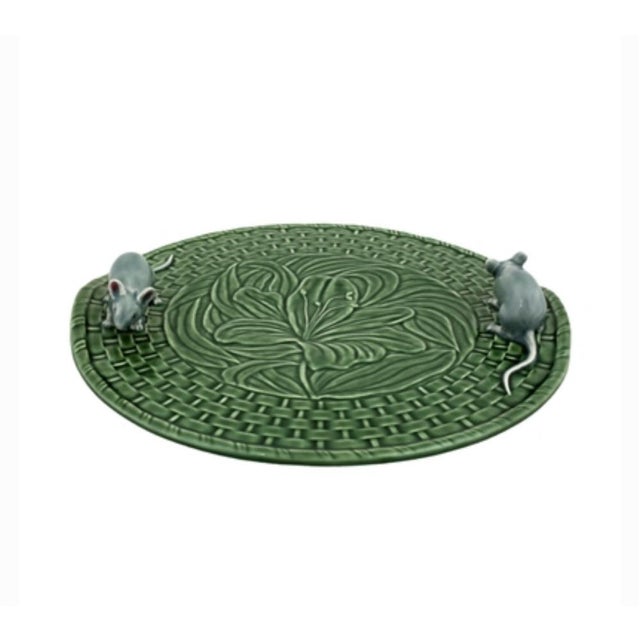Early 21st Century Cheese Plate by Bordallo Pinheiro For Sale - Image 5 of 5
