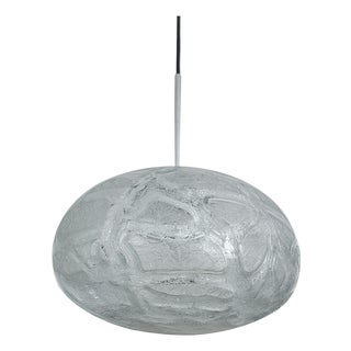 Vintage Murano Glass Pendant Light from Doria, 1970s For Sale