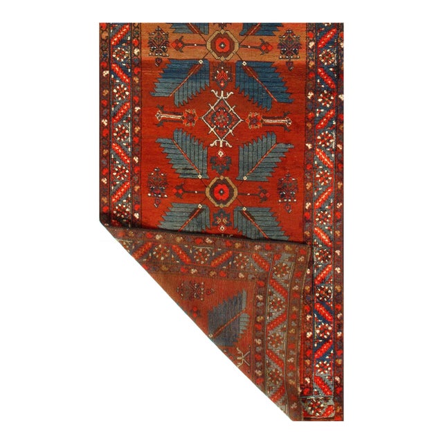 Traditional Rust Antique Runner Persian Nw 3' 5'' X 15' For Sale - Image 3 of 4