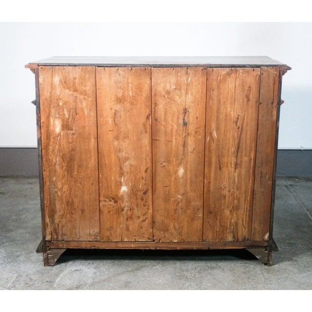 Louis XIV Walnut and Briarwood Discò Canterano, 1700s For Sale - Image 11 of 12