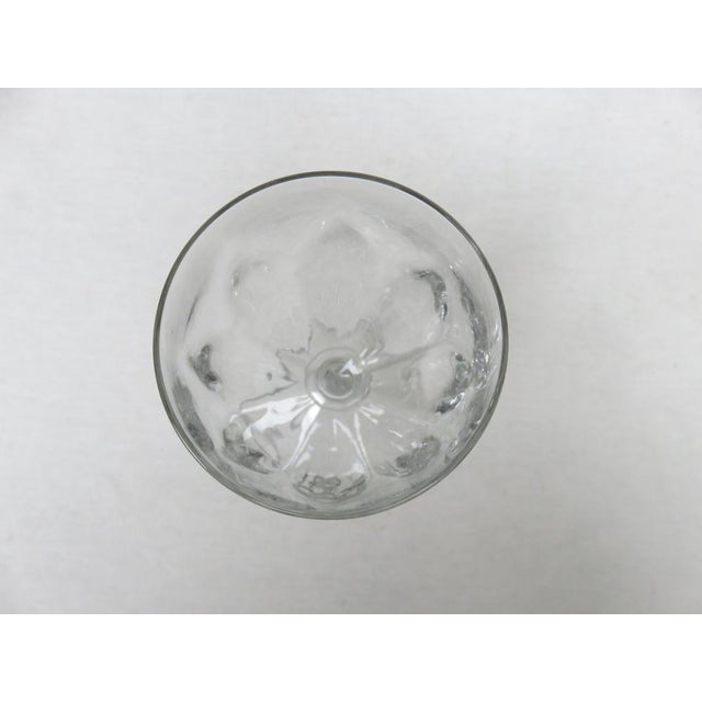 Large Glass Wine Glasses, France, Set of 7 For Sale - Image 7 of 14