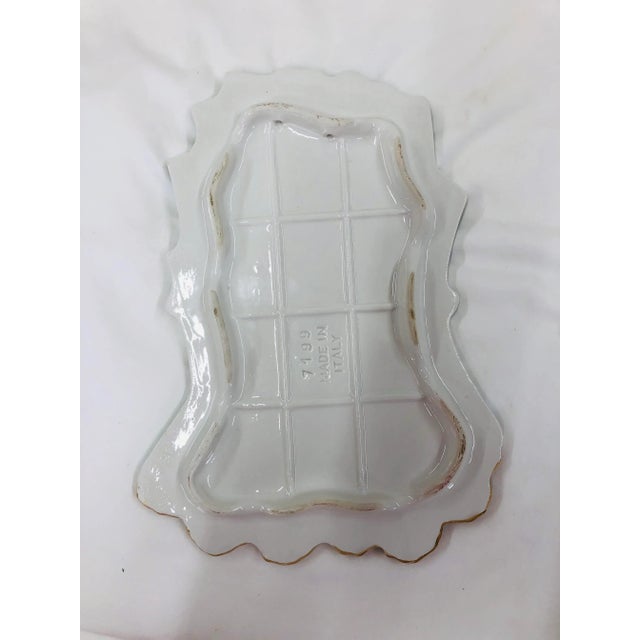 Italian made green onion trivet. Beautiful vivid colors make this a stand out for your kitchen.