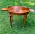 Mid-Century Modern Oval Queen Anne Style, End or Tea Table, Made by Butler Specialty Company, 1960’s With Pull Out Slides, Cabriole Legs and a Burl Top For Sale - Image 3 of 9