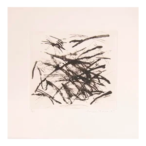 Louisa Chase, Untitled - Hands (Black & White), Etching